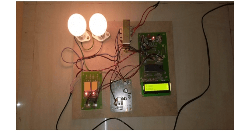 Control of electrical loads using IoT