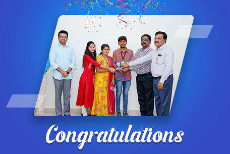 3 Students successfully placed in Eavetop Soft Tech Service Pvt.Ltd.
