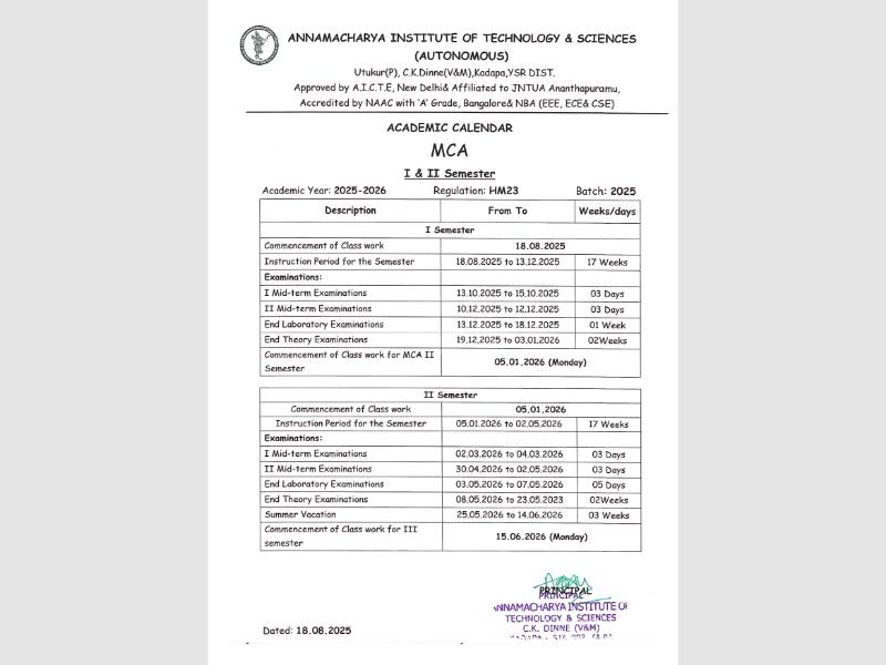 MCA-ACADEMIC-CALENDER